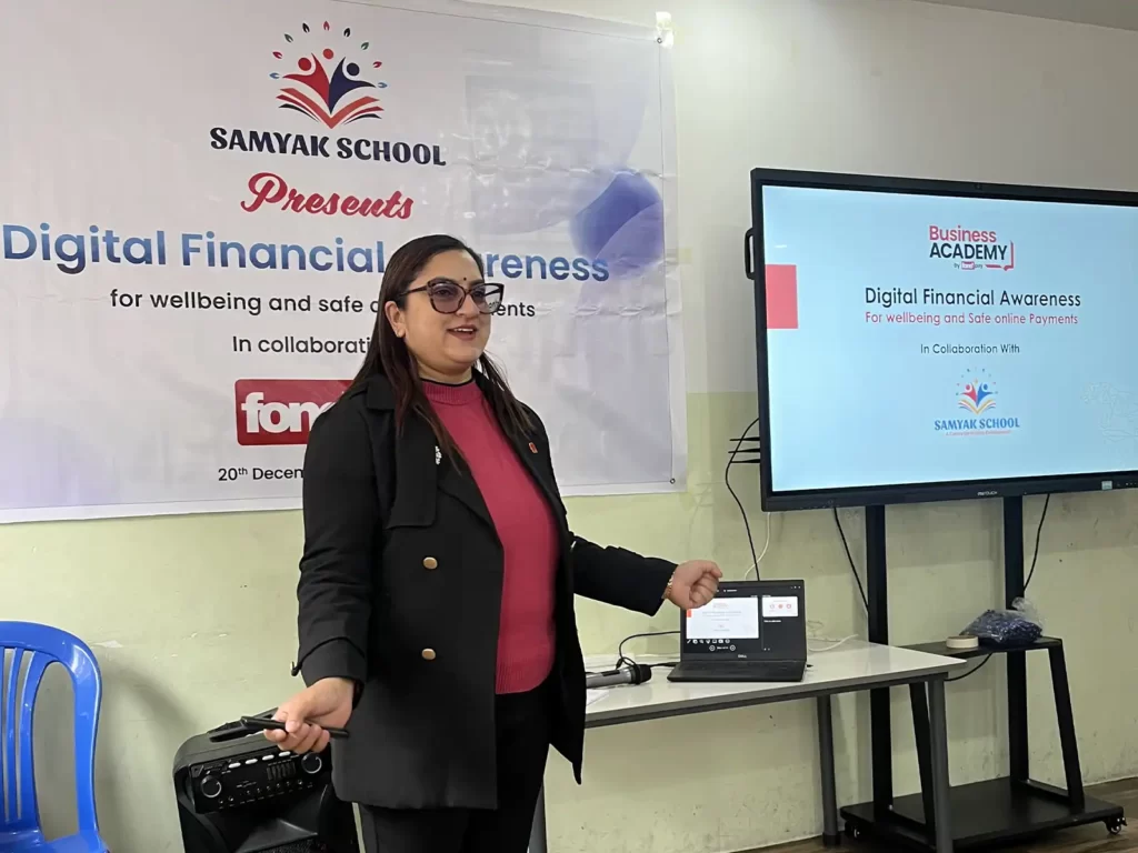 Fonepay Business Academy Conducted Digital Financial Awareness Session for Safe Online Payments - Featured Image