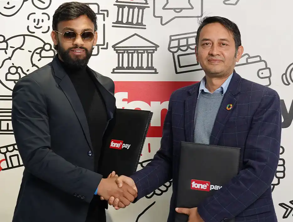 Fonepay Renews Partnership with Kushal Bhurtel - Featured Image